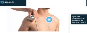 Sonoskills Expert MSK Ultrasound of the Shoulder Girdle eLearning – Level 3 2024